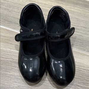 Classic Black Tap Shoes -children's 11